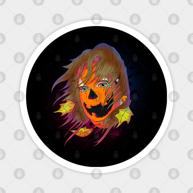 Halloween Night Magnet by schockgraphics